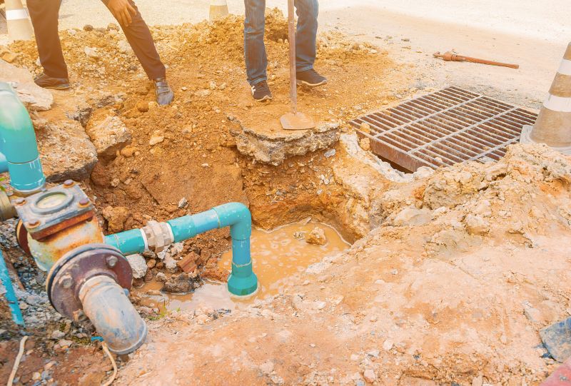 Damaged Plumbing Replacement detail