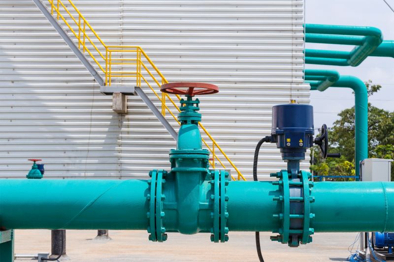 Water Pressure Adjustment detail
