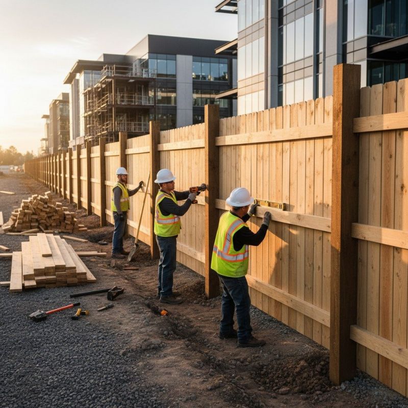 Board Fence Installation