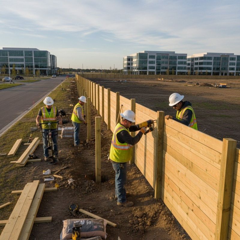 Composite Fence Installation