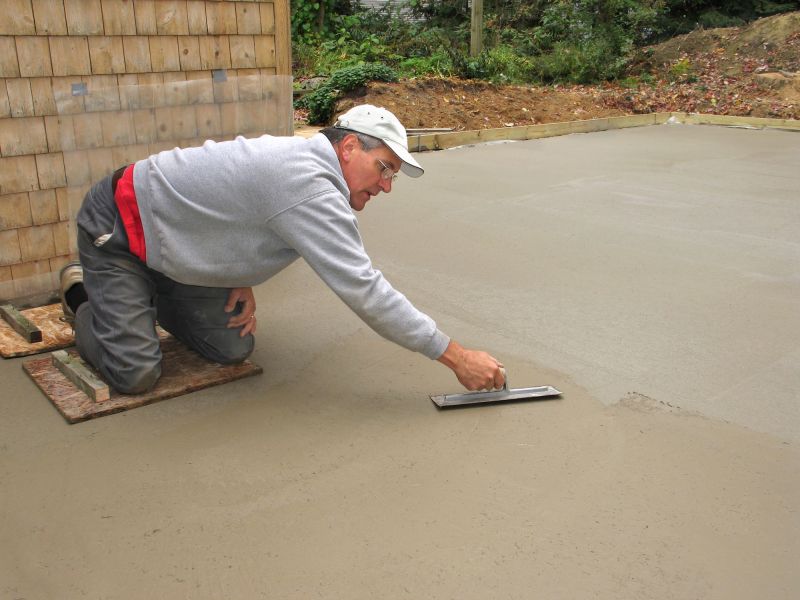 Garage Slab Installation