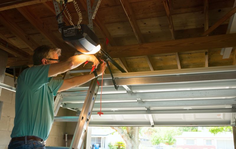 Three Car Garage Installation