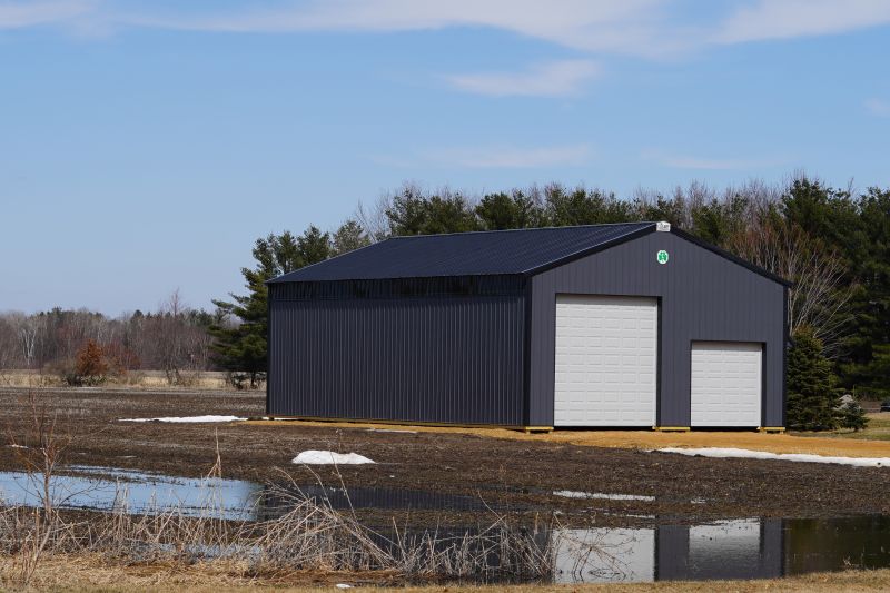 Two Story Garage Construction
